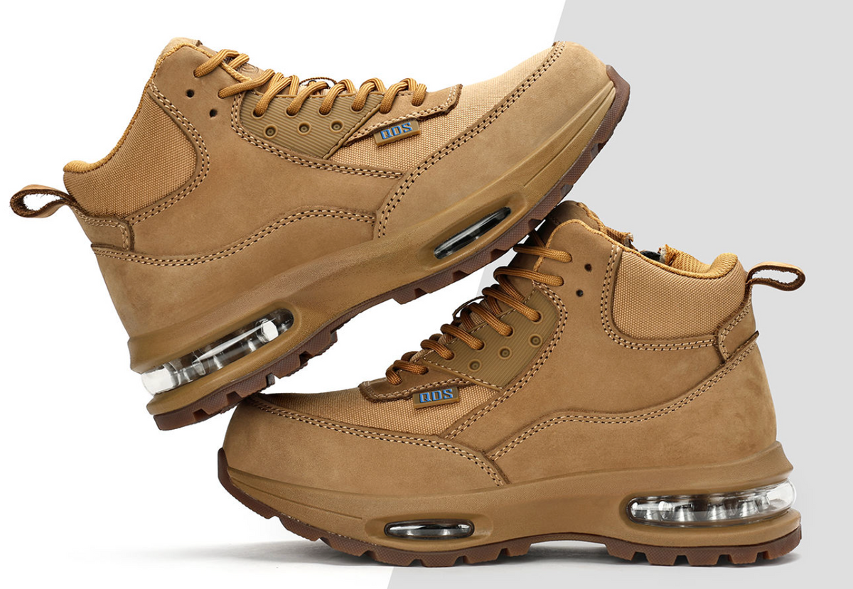 Men’s Air Cushion Safety Shoes – Lightweight Anti-Smash Non-Slip Work Trainers