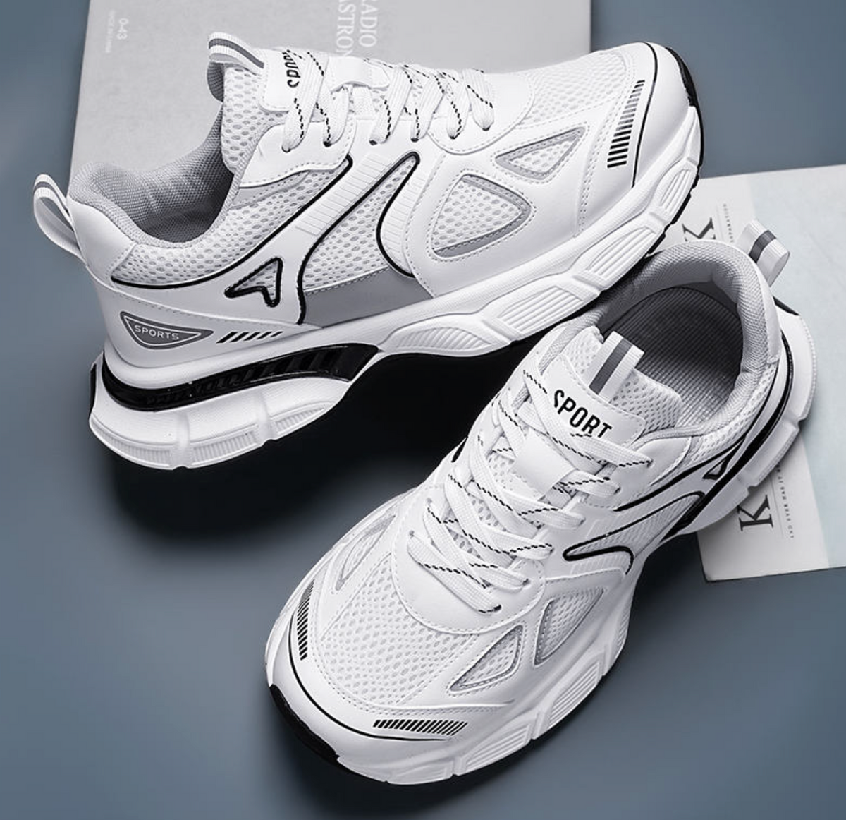 Trendy Thick Sole Casual Walking Shoes