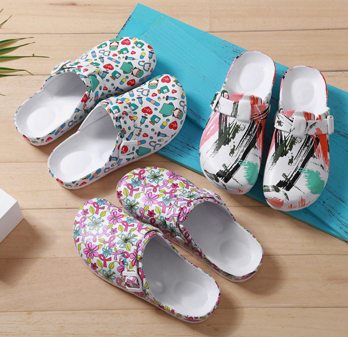 Hospital & Clinic Surgical Slippers – Lightweight Breathable Medical Shoes for Doctors & Nurses