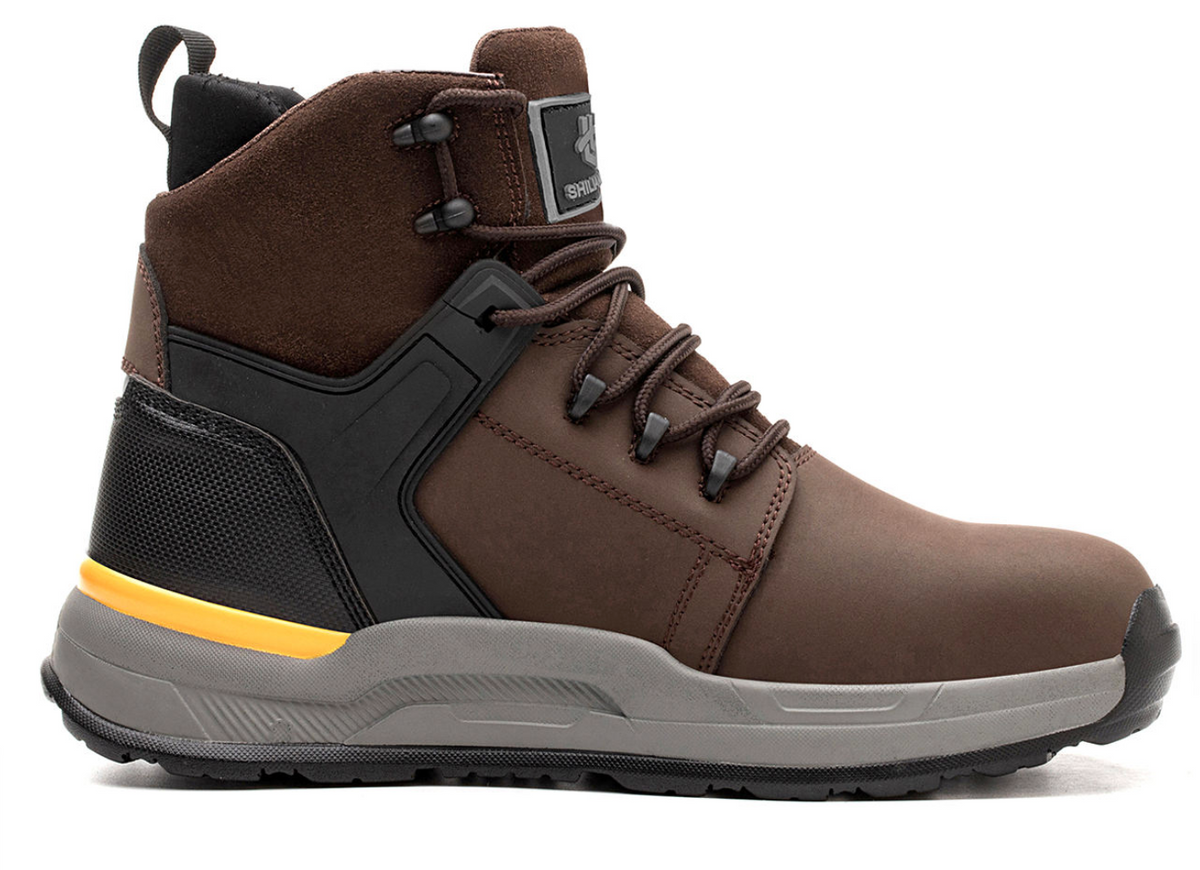 Men’s Comfortable Safety Shoes – Anti-Slip Protective Work Shoes for Construction & Industrial Work