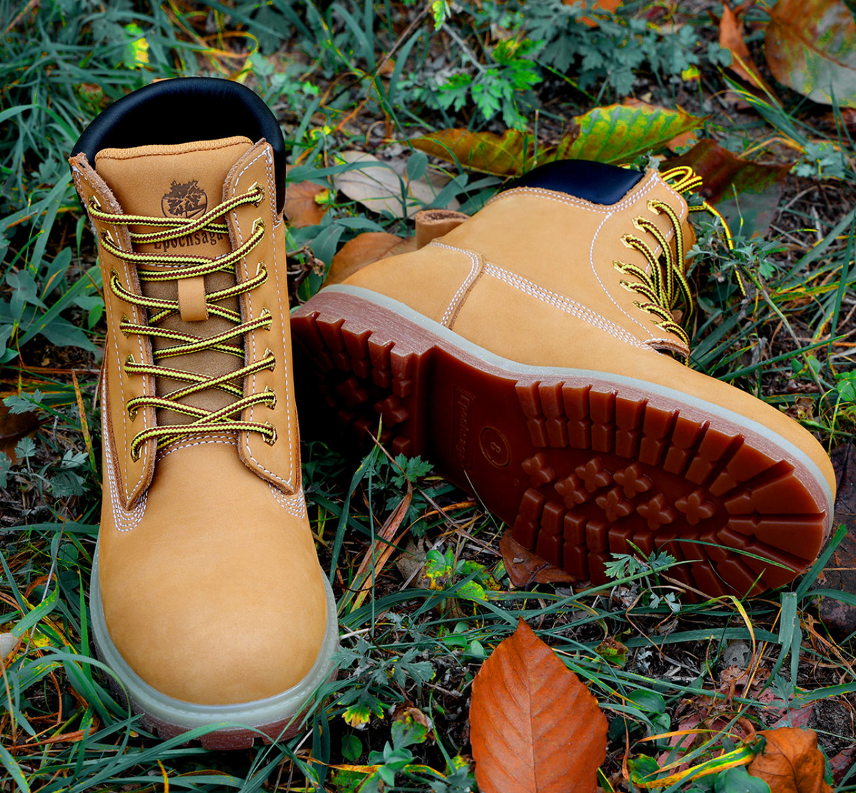 Men’s Waterproof Safety Boots – Heavy-Duty Protective Work Boots for Construction & Outdoor Work
